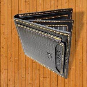 New Black Wallet Removable Card Holder ID Window Pocket Memory SD